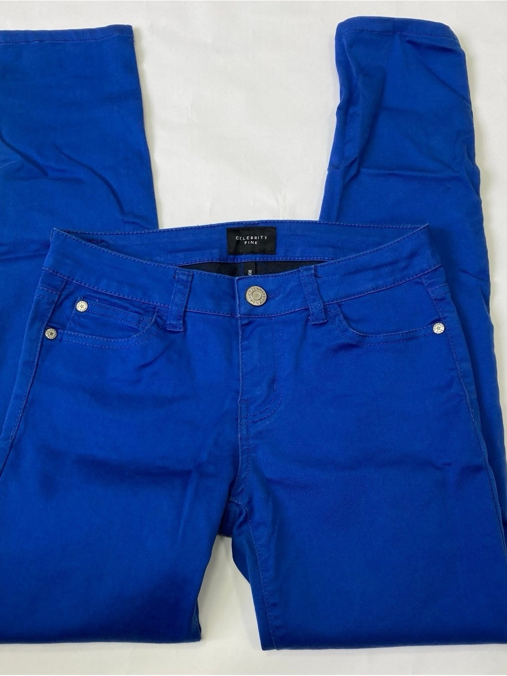 Celebrity Pink Electric Blue Skinny Jeans